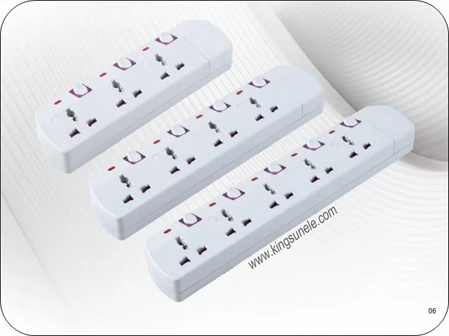 توسیع ساکٹ 3 گینگ 13A ملٹی ساکٹ گھریلو استعمال