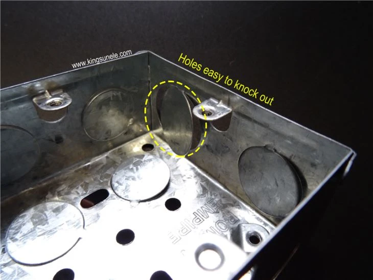 Shallow Double Gang Box